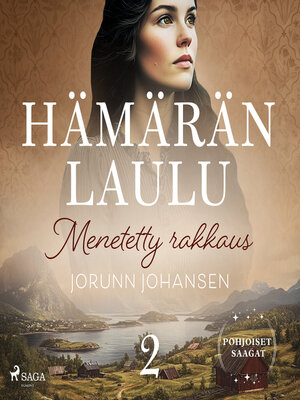 cover image of Menetetty rakkaus – Hämärän laulu 2